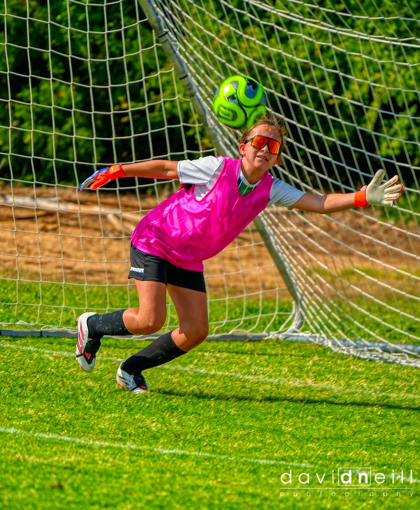 M Goalie save